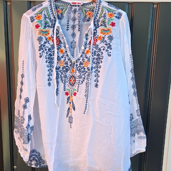 JOHNNY WAS TOP SIZE XL - Picture 2 of 6